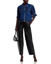 Holly Half Sleeve Denim Jacket