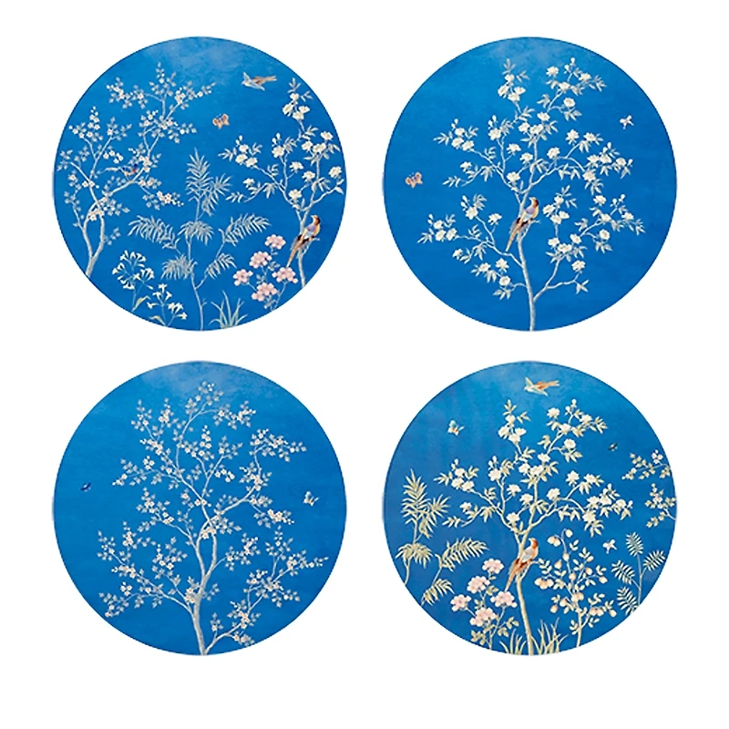 Addison Ross Chinoiserie Lacquer Round 15 Placemats