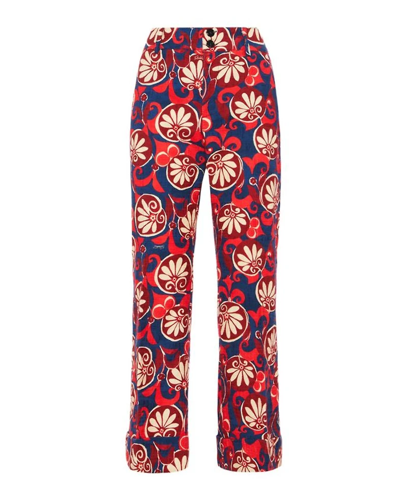 Hendrix Pants Moonflower Navy