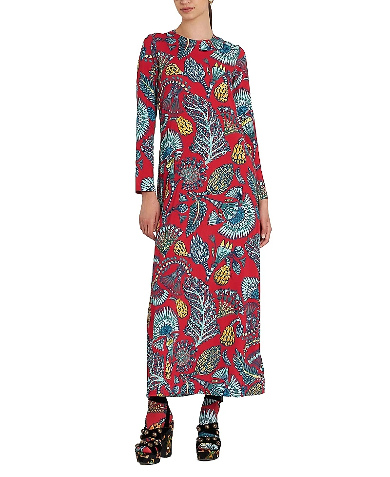 La DoubleJ Long Sleeve Swing Dress