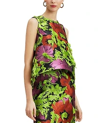 La DoubleJ Scala Top Wonderland Fil Coupe Multicolor