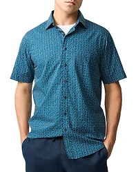 Rodd & Gunn Keystone Printed Short Sleeve Shirt