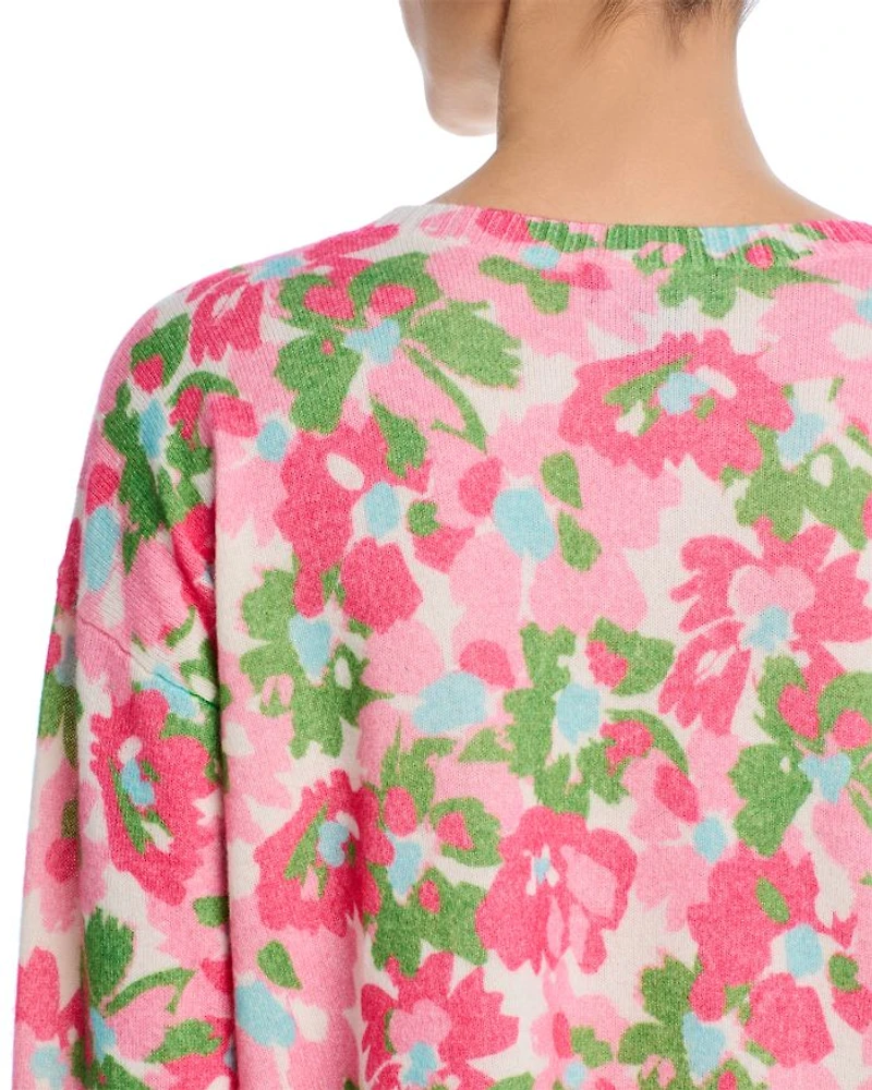 Spring Floral Crewneck Sweater - Exclusive