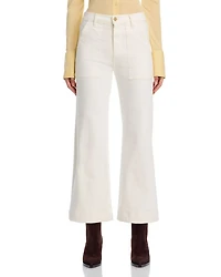 Clifford Cropped Ankle Jeans White