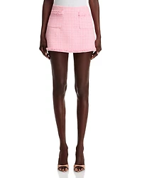 Adalena Tweed Mini Skirt