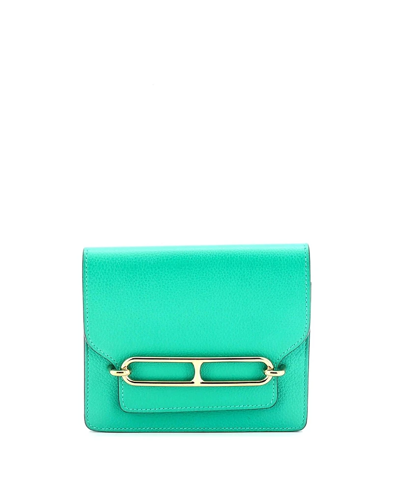 Pre-Owned Hermes Roulis Slim Wallet Evercolor