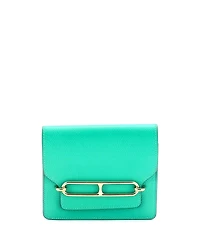 Pre-Owned Hermes Roulis Slim Wallet Evercolor