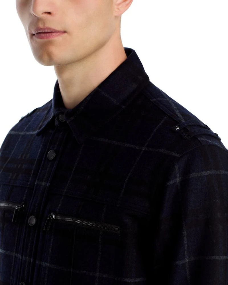 Plaid Shirt Jacket