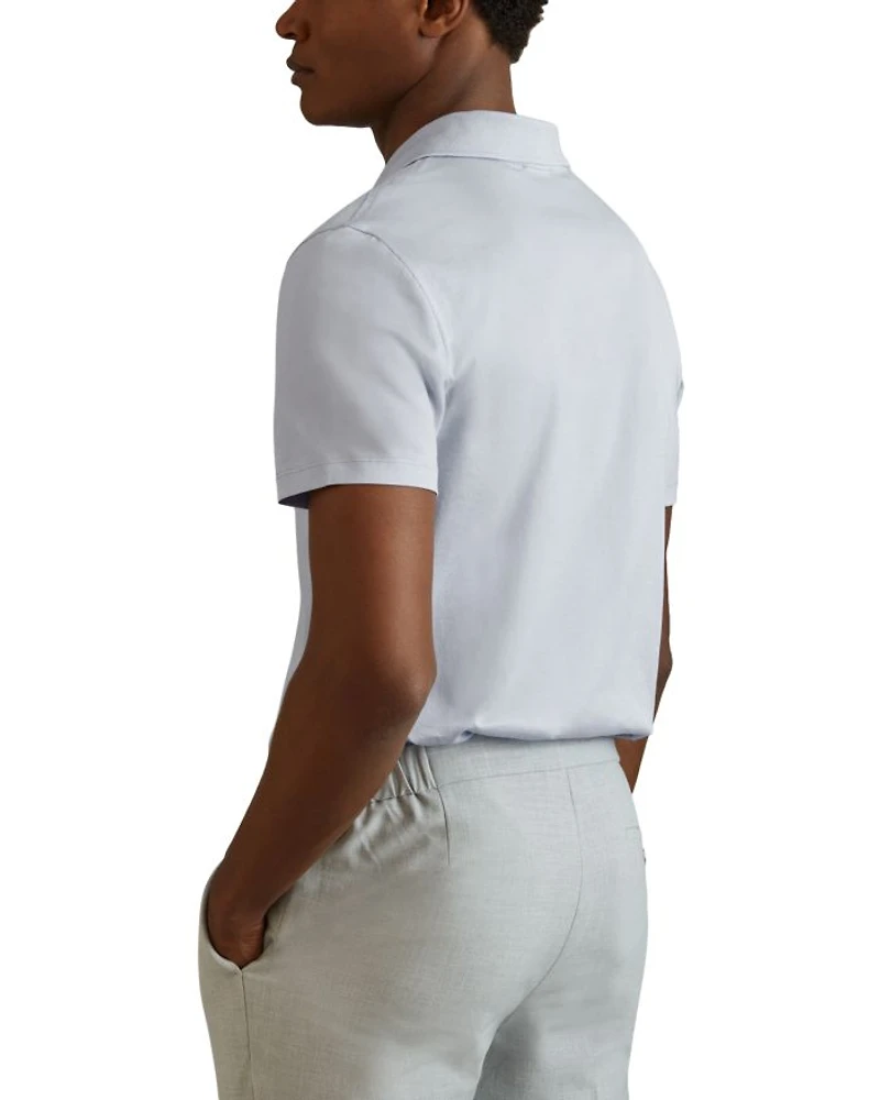 Austin Mercerized Cotton Slim Fit Pocket Polo Shirt