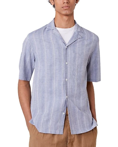Luis Chambray Striped Shirt