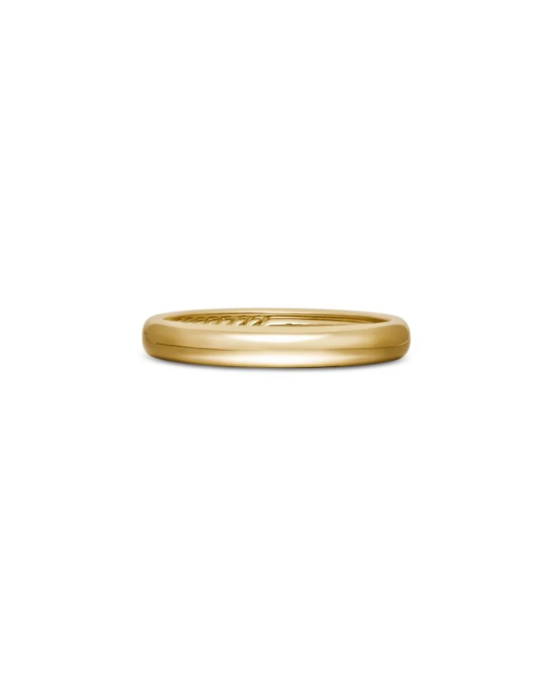 Men's 18K Yellow Gold Classic Band