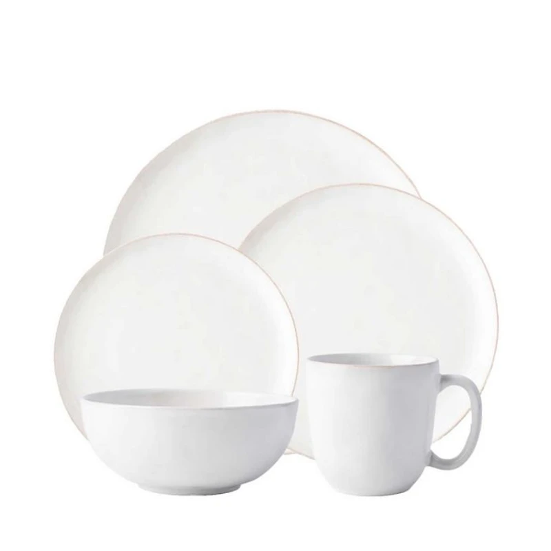 Puro Coupe Piece Dinnerware Place Setting