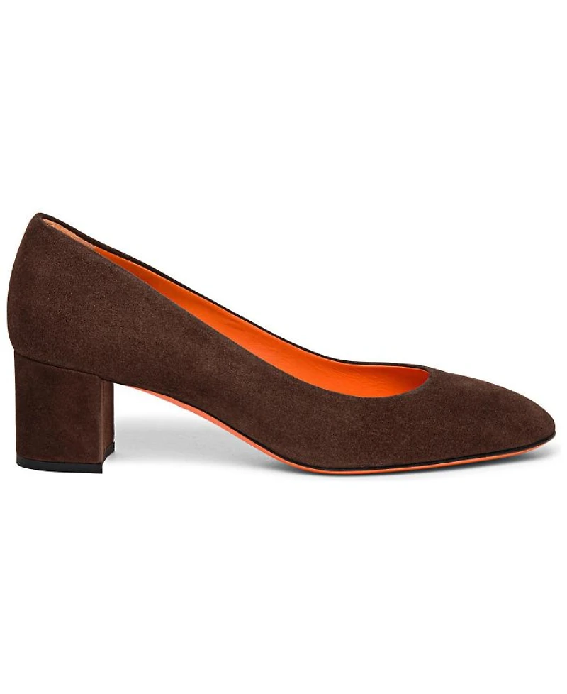 Women's Fight Suede Low-Heel Pump