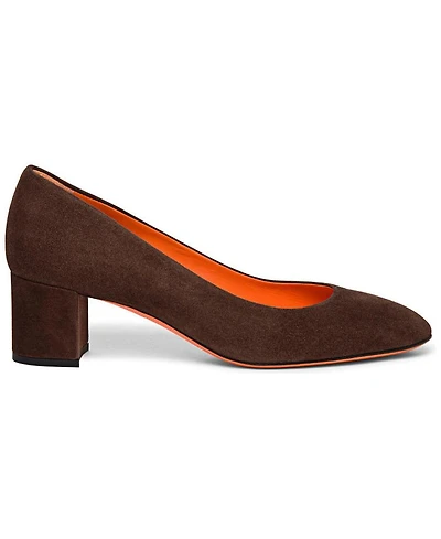 Women's Fight Suede Low-Heel Pump