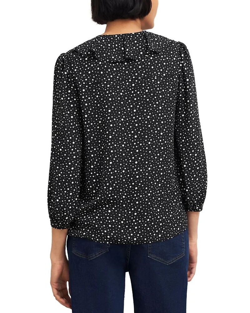 May Ruffle Front Blouse