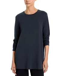 Eileen Fisher Crewneck Tunic Tee