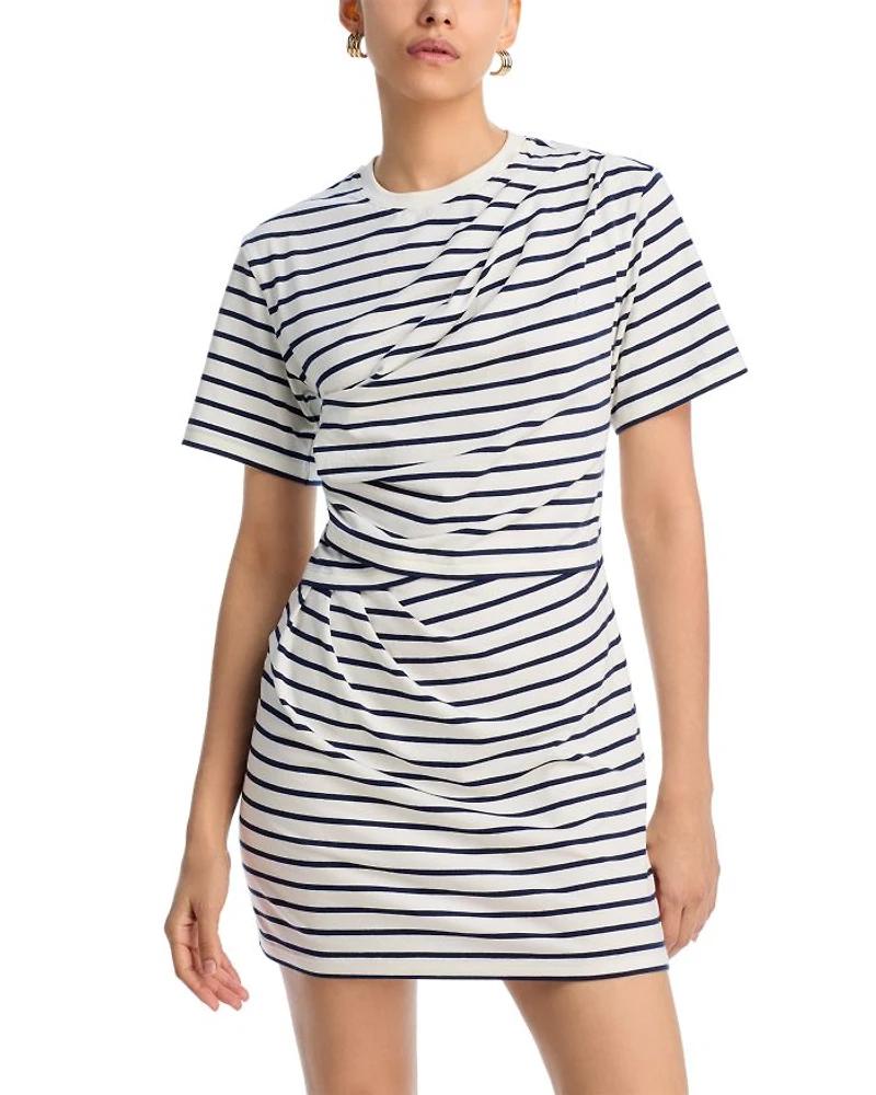 Zeus Draped T-Shirt Dress