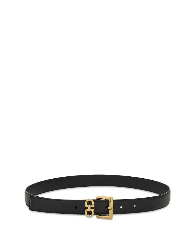 Women's Double Gancini Fixed Belt
