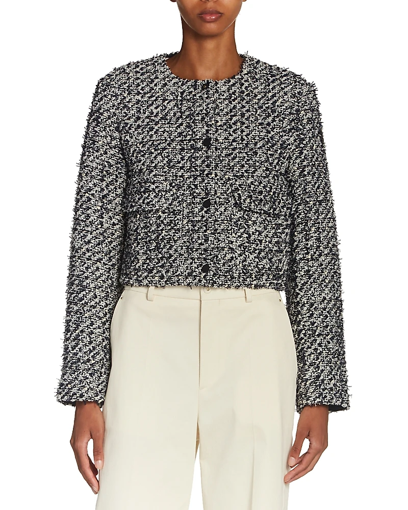 Moncler Dauphin Mixed Media Jacket