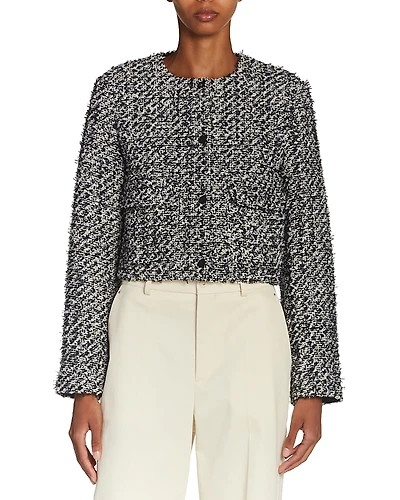 Moncler Dauphin Mixed Media Jacket