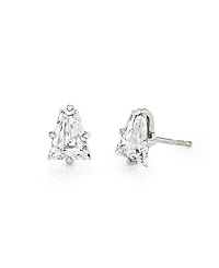 Iconic Lab-Grown Diamond Stud Earrings 14K Yellow and White Gold, 1.5ctw Keystone Lab Grown Diamonds