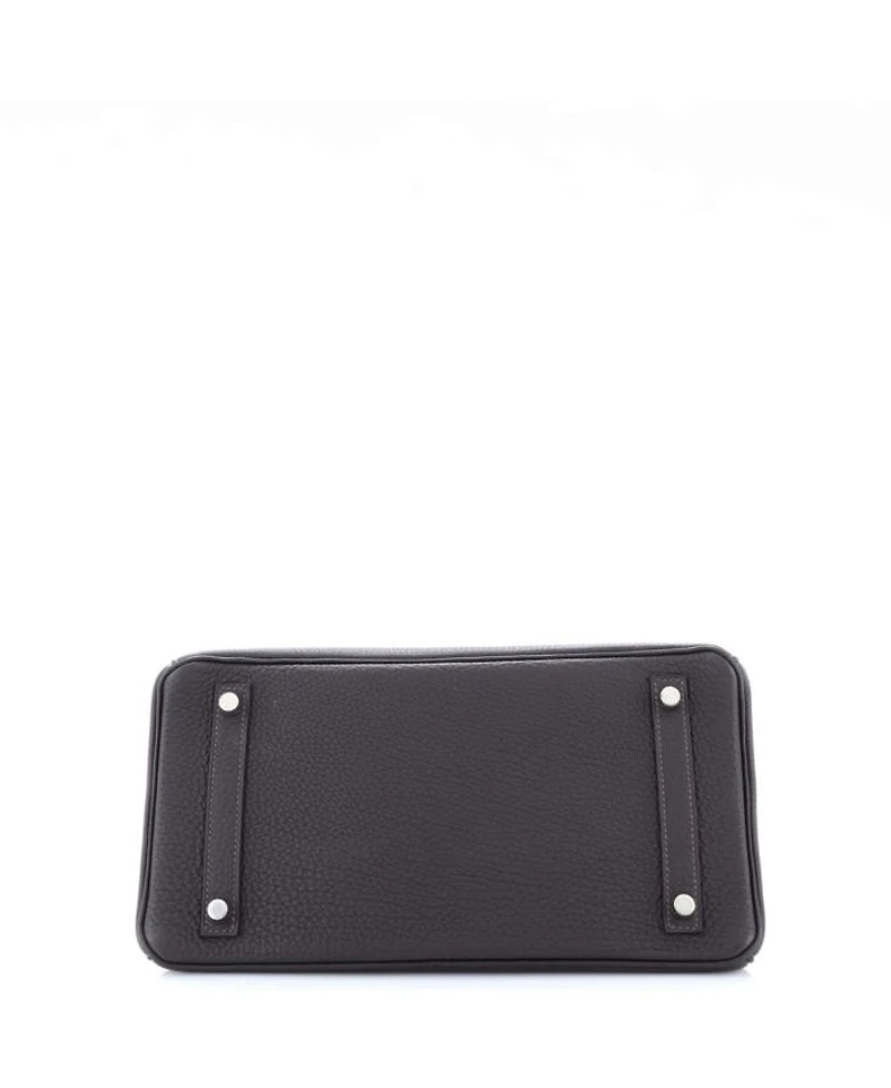 Birkin 30 Handbag Brown Togo with Palladium Hardware