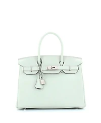 Birkin 30 Handbag Togo with Palladium Hardware
