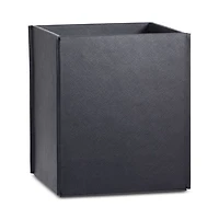 Piega Leather Waste Basket