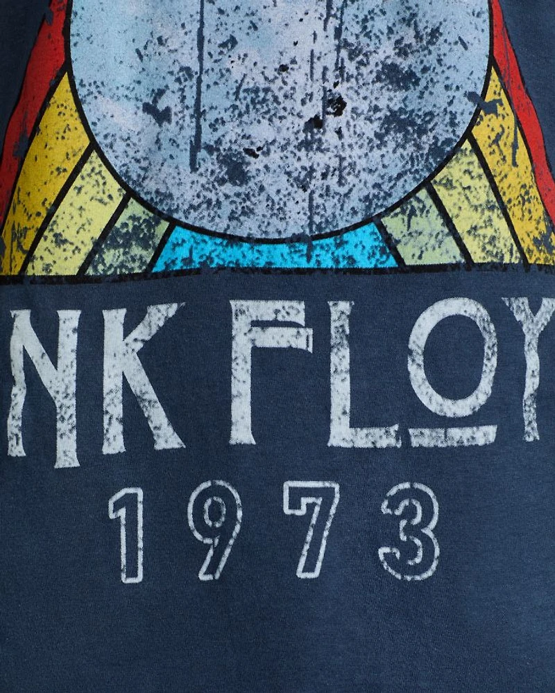 Short Sleeve Pink Floyd Graphic Tee