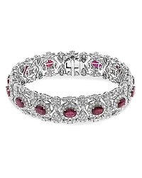 Bloomingdale's Ruby & Diamond Bracelet