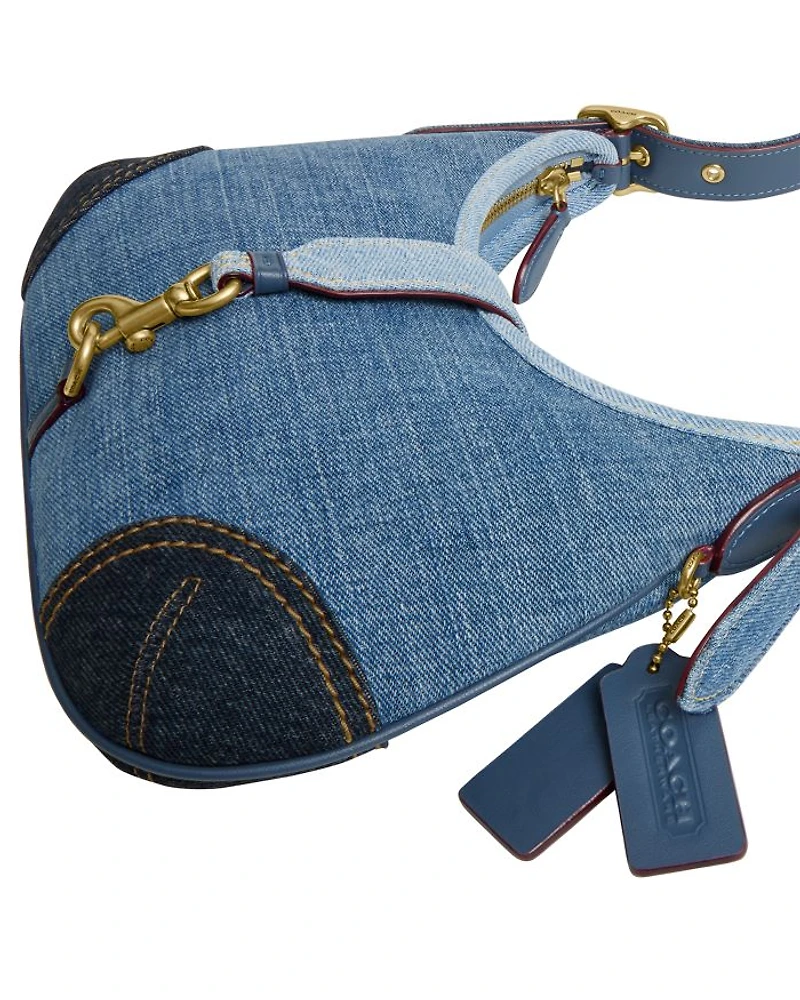 Denim Hamptons Hobo Bag