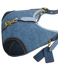Denim Hamptons Hobo Bag