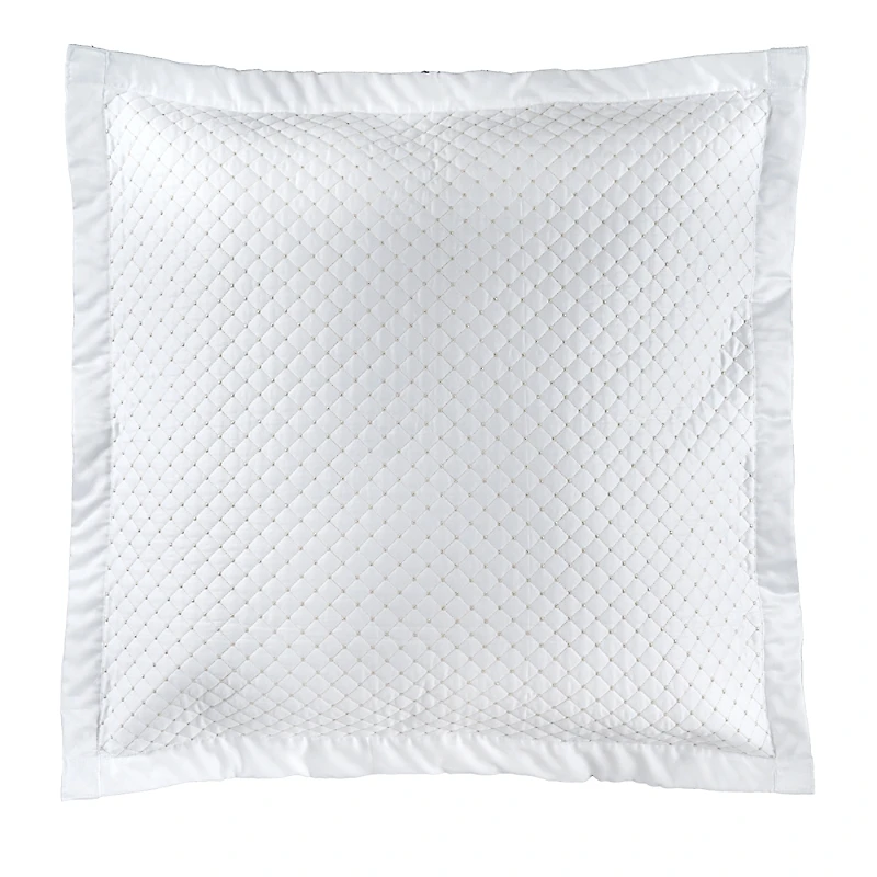 Dea Palm Beach Vicky Quilted Sateen Euro Sham