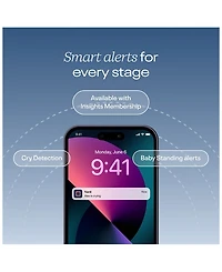 Pro Smart Baby Monitor & Wall Mount