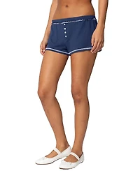 Edikted Arianne Contrast Shorts