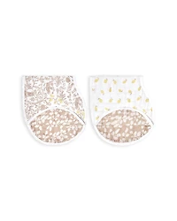 Aden and Anais Silky Soft Reversible Burpy Bibs, 2 Pack
