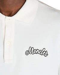 Cotton Logo Embroidered Polo Shirt