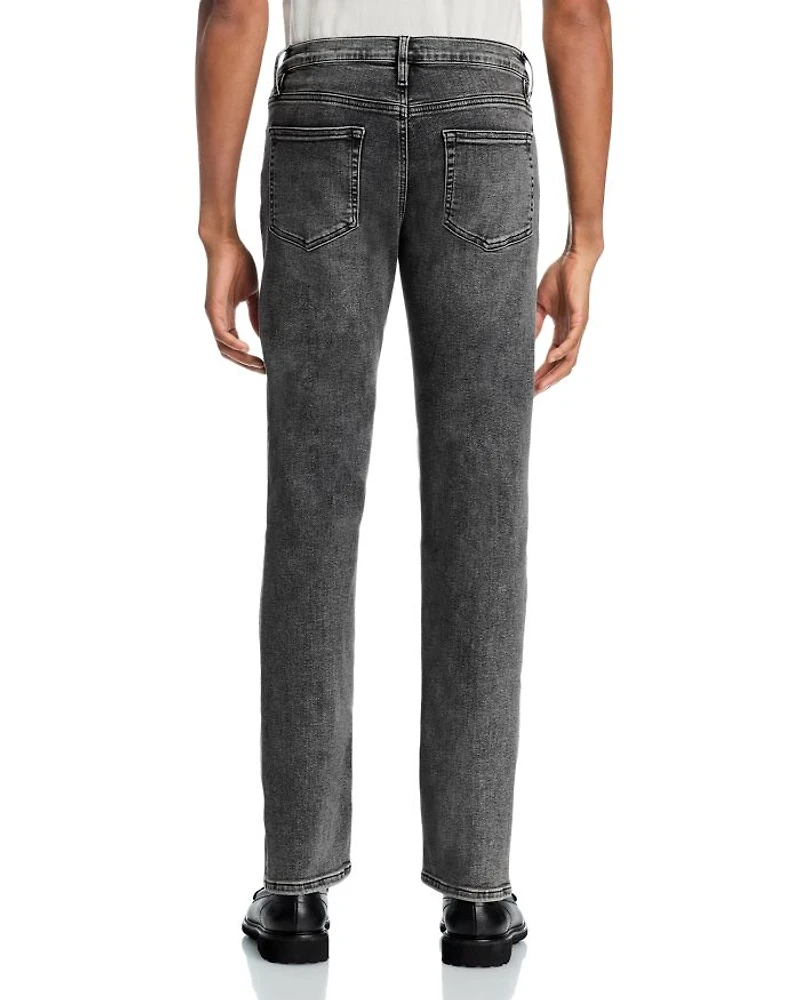 Jet Set Modern Slim Straight Jeans Silent Black