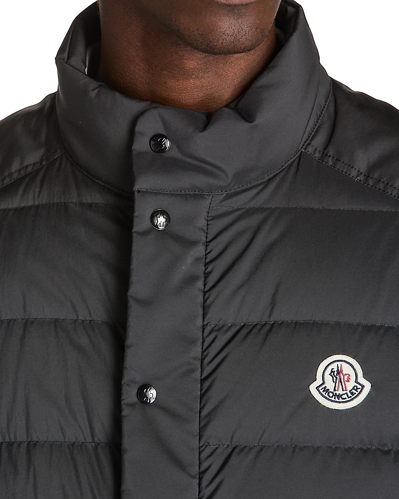 Moncler Selves Padded Short Men's Jacket with Logo