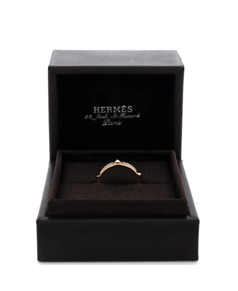 Clou d'H Ring 18K Rose Gold with Diamonds