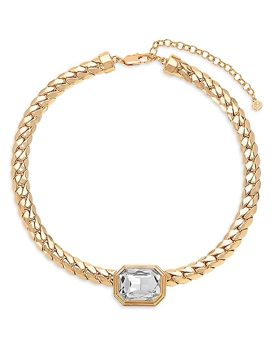 Ettika Stone Deco Statement Necklace