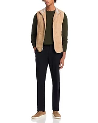Featherweight Suede Vest
