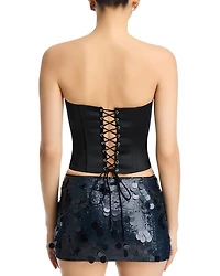 Satin Corset Top