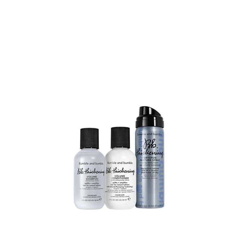 Travel Size Thickening + Volumizing Hair Gift Set ($48 value)
