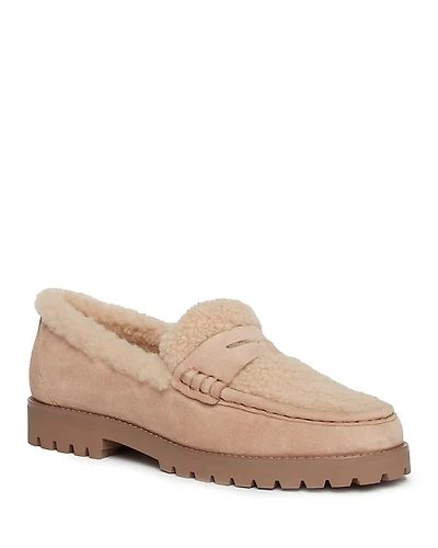 Paige Women's Ellis Shearling Flats