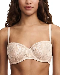 Chantelle Day to Night Lace Unlined Demi Bra
