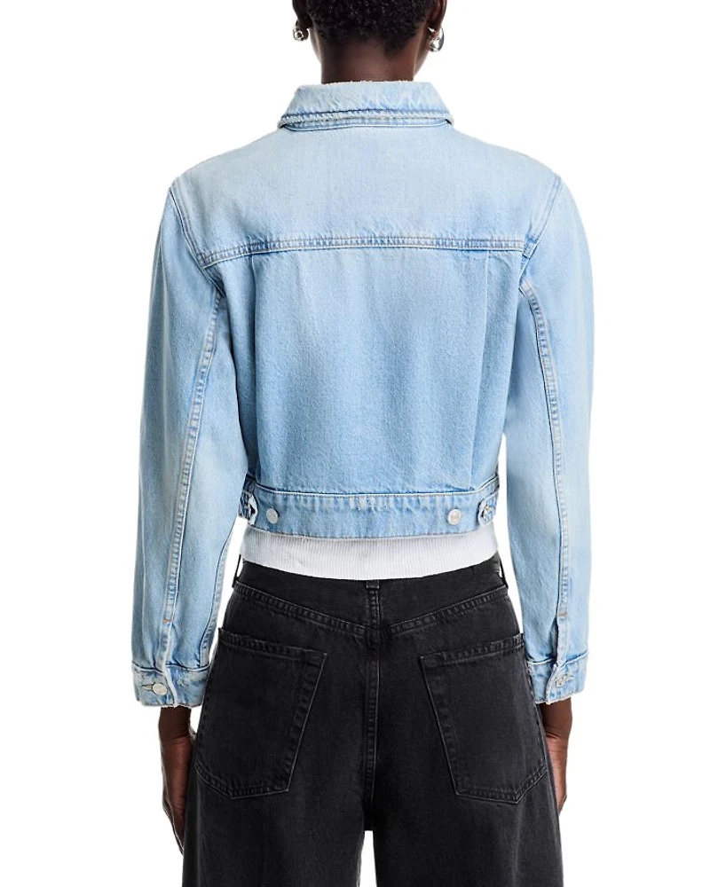 The Duo Short Denim Jacket