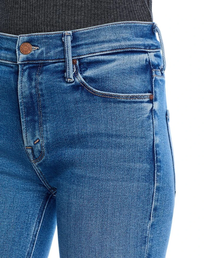 The Dazzler High Rise Cropped Straight Jeans Ready Set