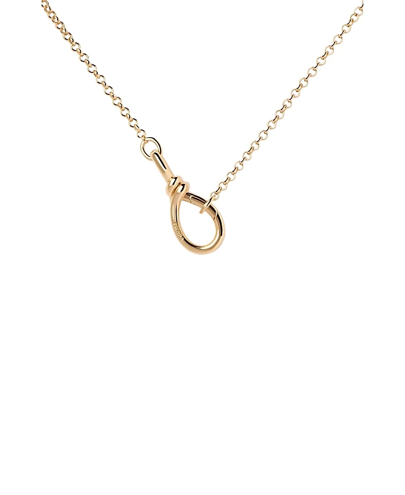 Pdpaola Women's Stacker Clasp Chain Necklace