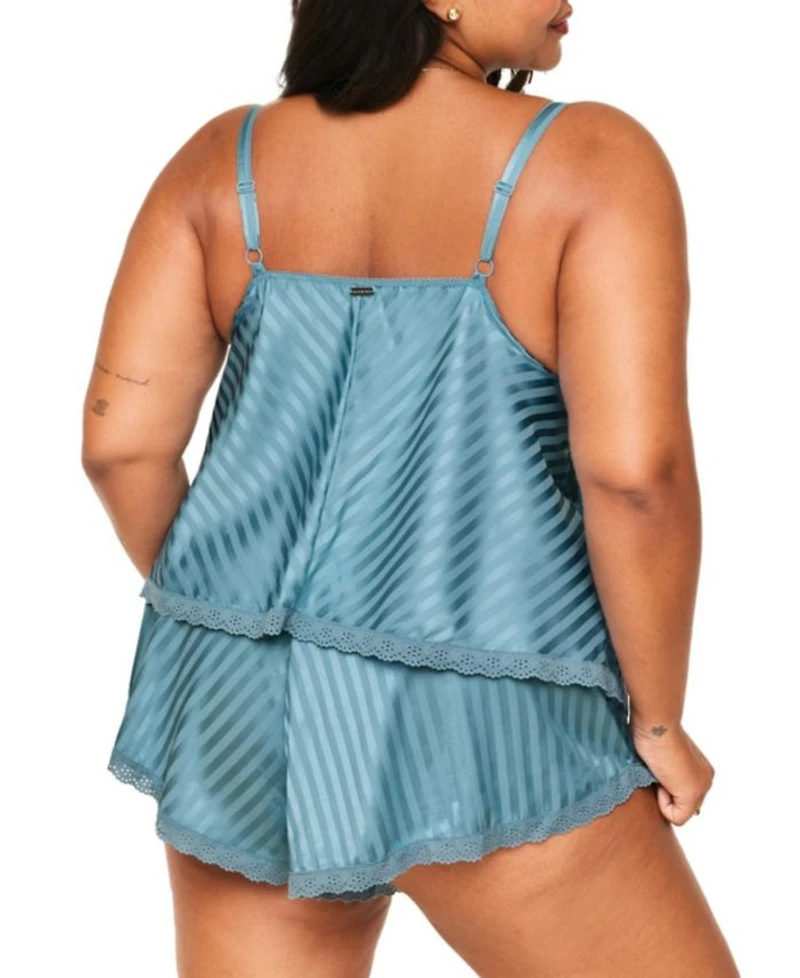 Trish Women's Plus Cami & Shorts Set Lingerie